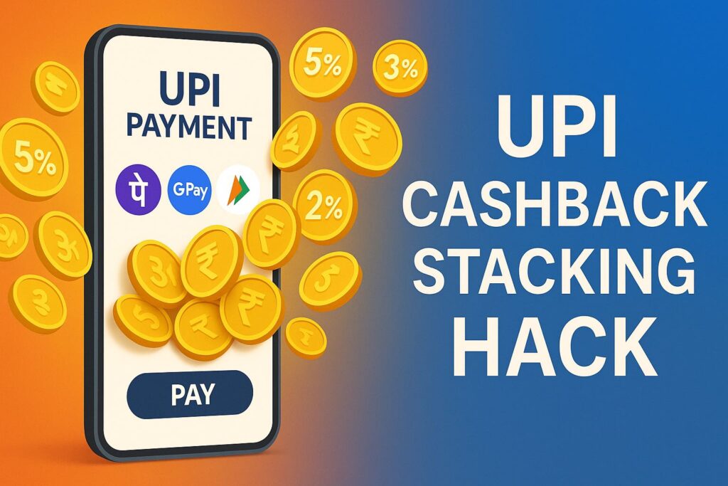 The UPI Cashback Stacking Hack: Turn Every Payment Into Passive Income (2025 Ultimate Guide)