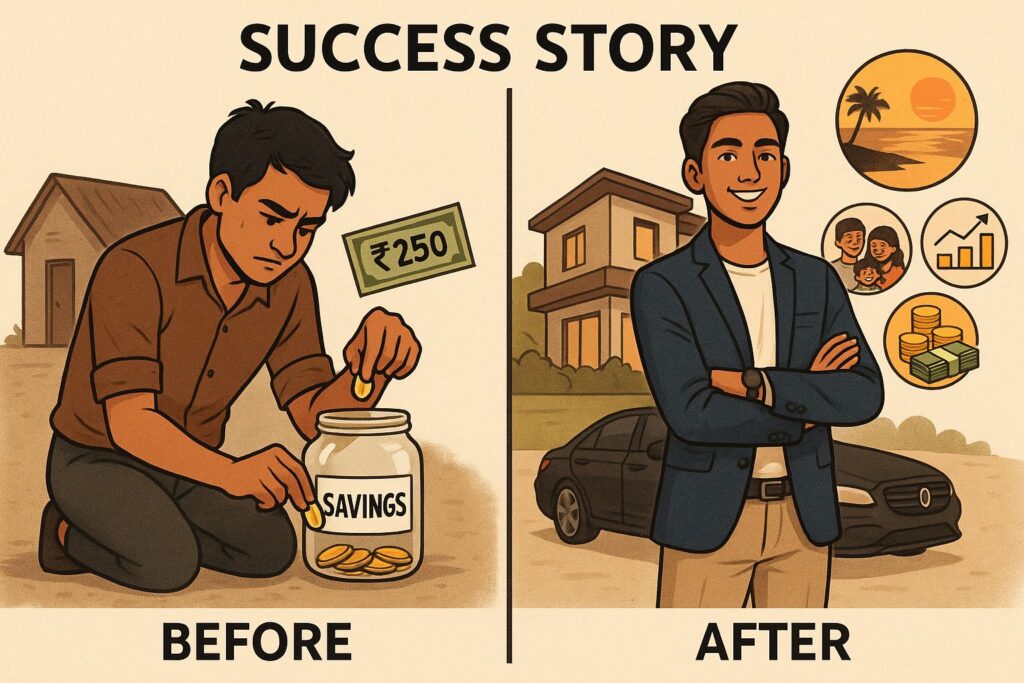 Success Story of Rs.250 SIP Champions Success Story of Rs.250 SIP Champions