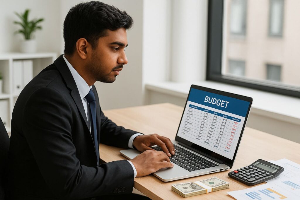 Create Your First Budget as a Young Professional