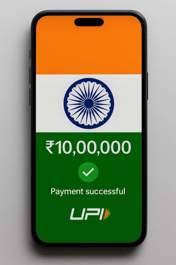 New UPI Daily Limit Increased to 10 Lakhs